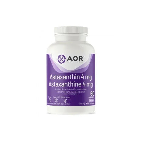AOR Astaxanthin 4mg 60 Caps (S36)