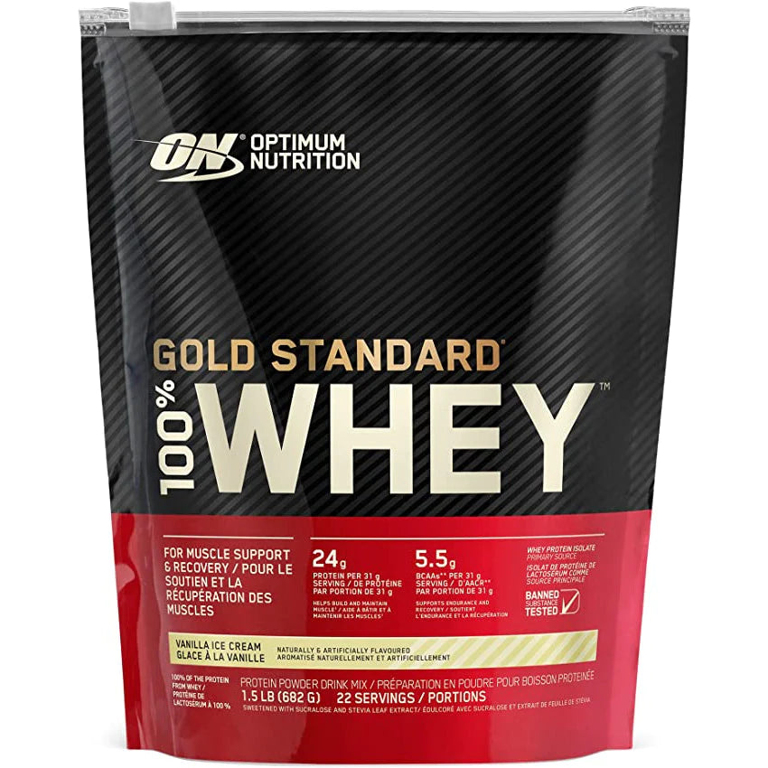 Optimum Nutrition Gold Standard 100% Whey Vanilla Ice Cream