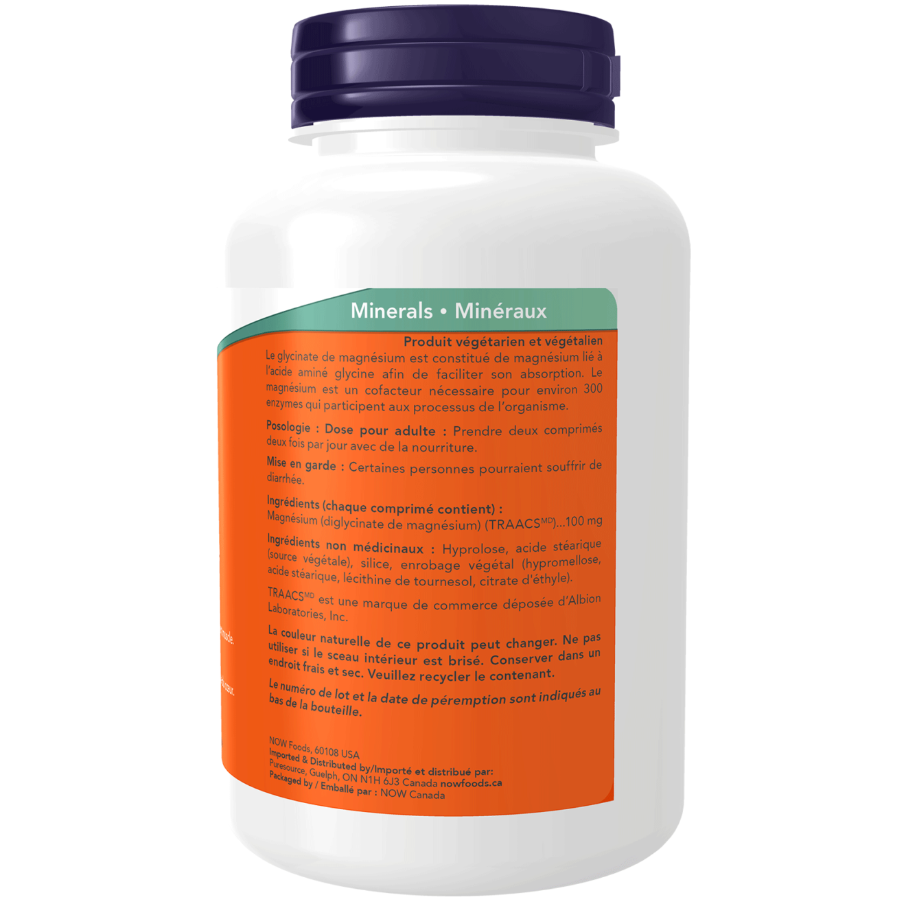 Magnesium Bisglycinate 100mg 180 Tablets ( S30 )