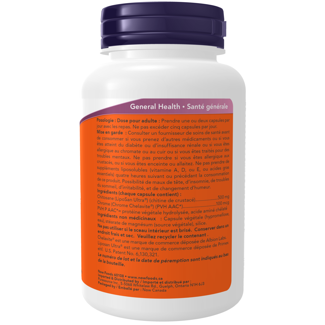 Chitosan and Chromium 120 Capsules (S29)