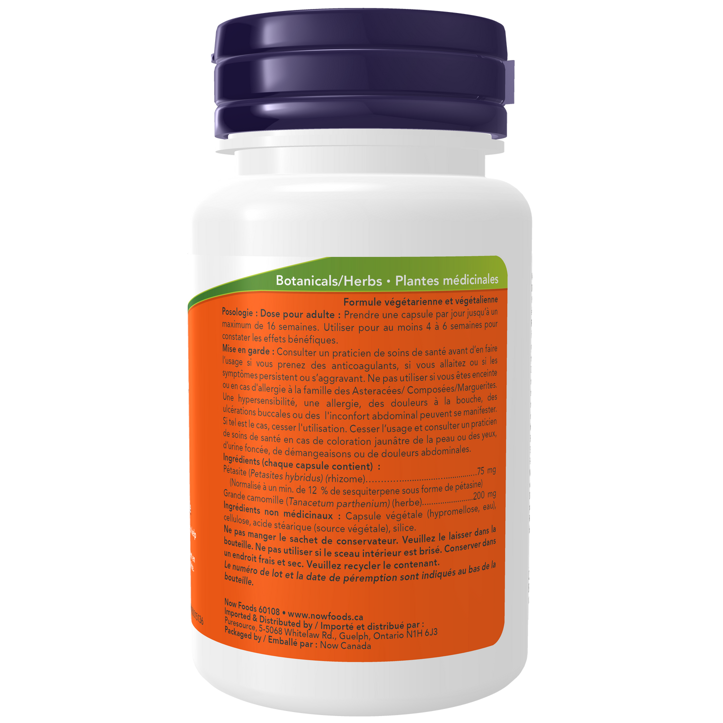 Butterbur Extract 75 mg 60 Veg Capsules ( S29 )