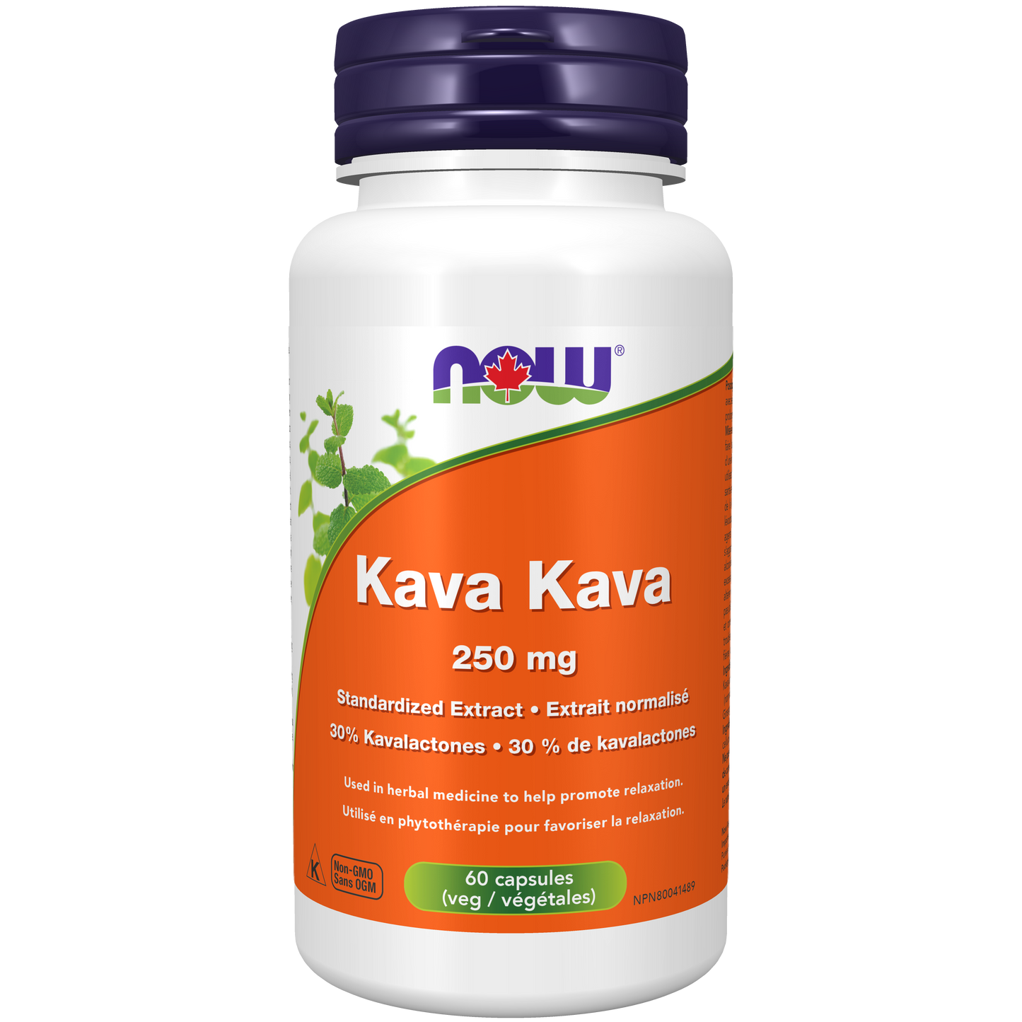 Kava Kava Extract 250 mg Veg Capsules (S38)