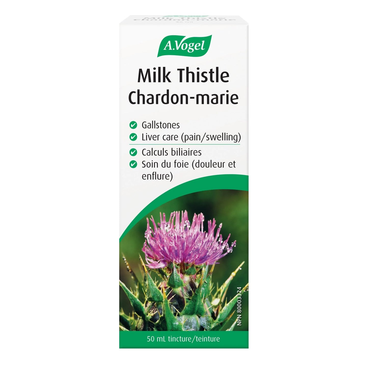 A.Vogel Milk Thistle – Liver Pain and Liver Disorders, 50mL (S32)