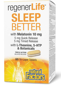 RegenerLife Sleep Better Tri-Layer - 60 Tabs ( S37 )