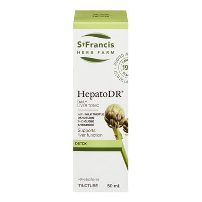 St. Francis Herb Farm Hepato Dr for the Liver Health 50 mL ST. FRANCIS HERB FARM Hepato Dr For The Liver Health ( S32 )