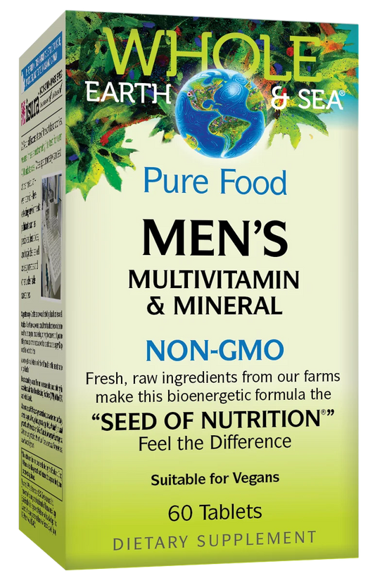 WHOLE EARTH & SEA® MEN’S MULTIVITAMIN & MINERAL 60 tablets ( S# Multivitamin )