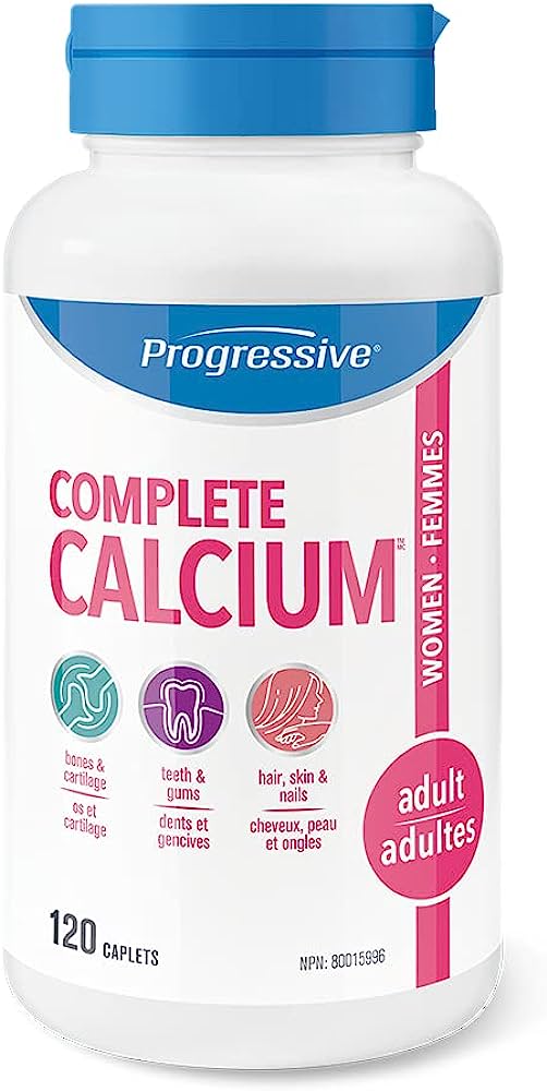 Progressive Complete calcium adult women tablets, 120 Count ( S# Calcium )