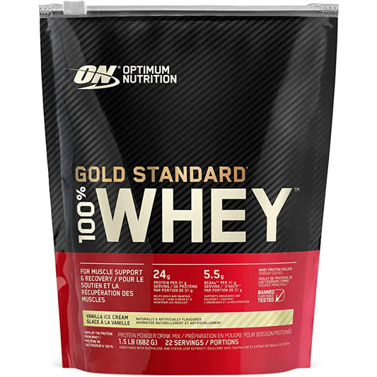 Optimum Nutrition Gold Standard 100% Whey Vanilla Ice Cream