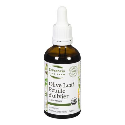 St. Francis Herb Farm Olive Leaf 50 mL ST. FRANCIS HERB FARM Olive Leaf ( S35  )