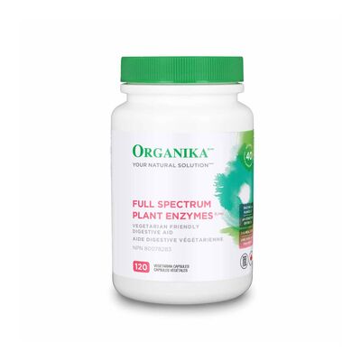 ORGANIKA Vegetarian Digestive Aid With Plant Enzymes