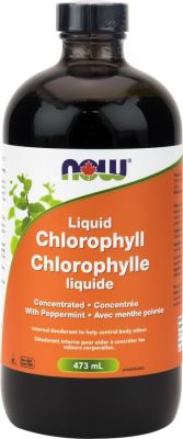 Now Chlorophyll Peppermint, 473mL