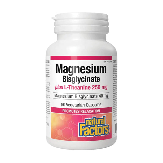 Magnesium Bisglycinate 100mg Plus L-Theanine 125mg ( S30 )