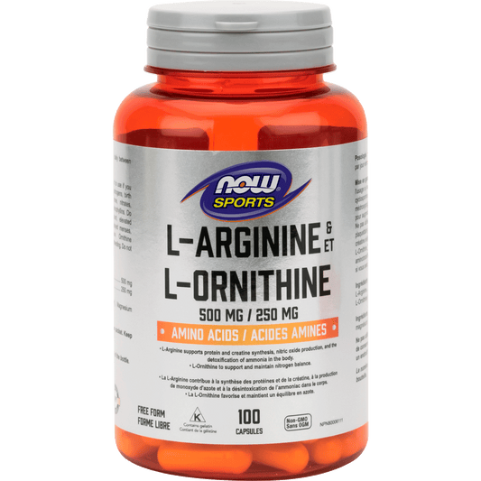 L-Arginine 500 mg L-Ornithine 250 mg ( S#L- Larginne )