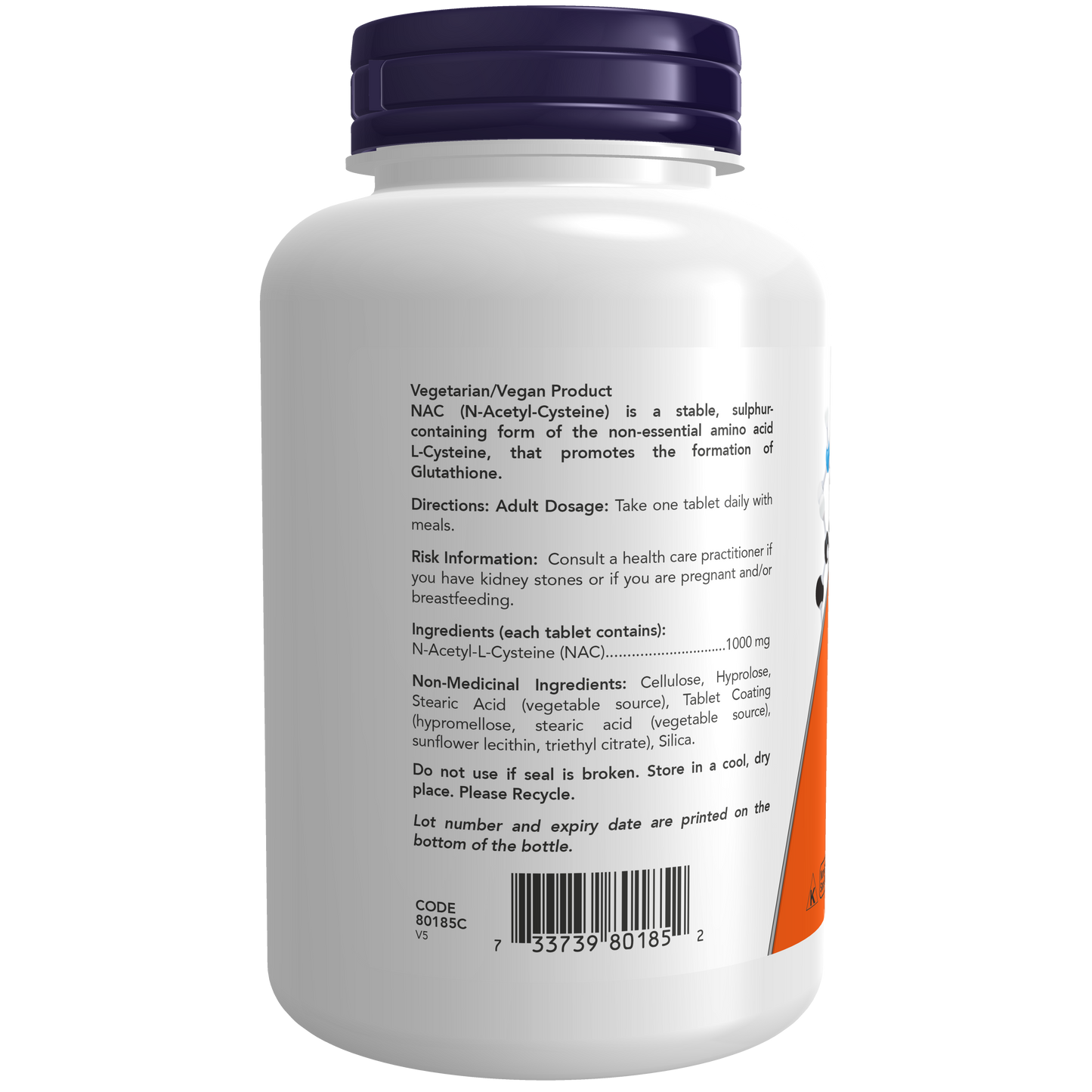 NAC 1,000 mg 120 Tablets ( S 09 )