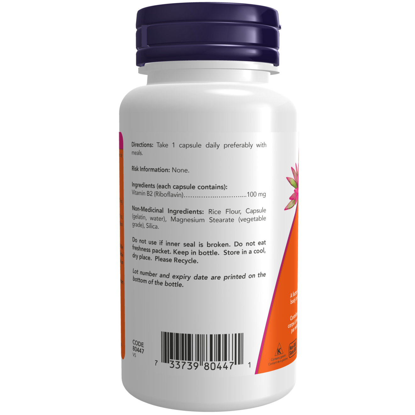 B-2 100 mg 100 Capsules ( S16 )