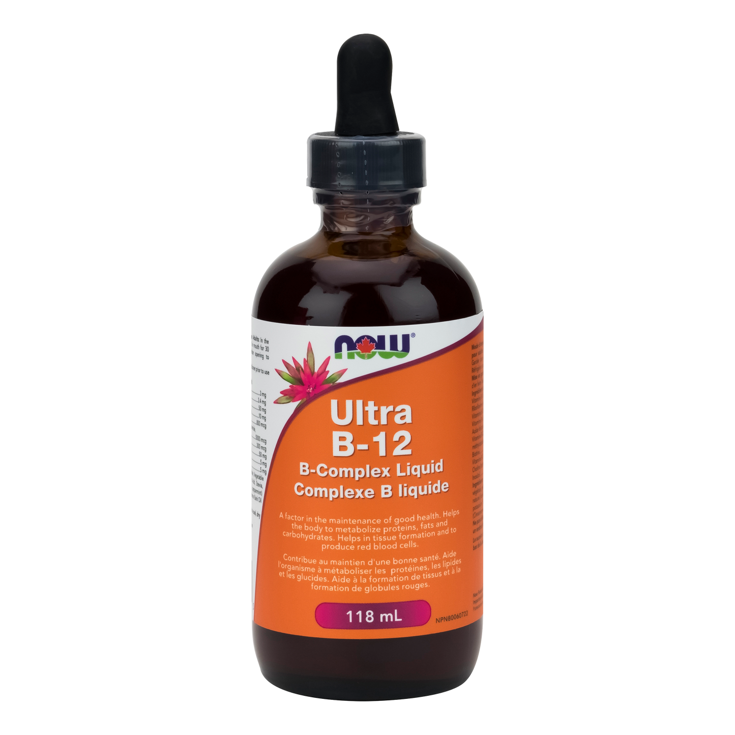 NOW Ultra B-12 B-Complex Liquid ( S# Vitamin B )