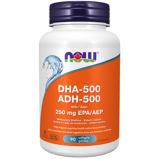 NOW DHA-500 1,000 mg (S40)