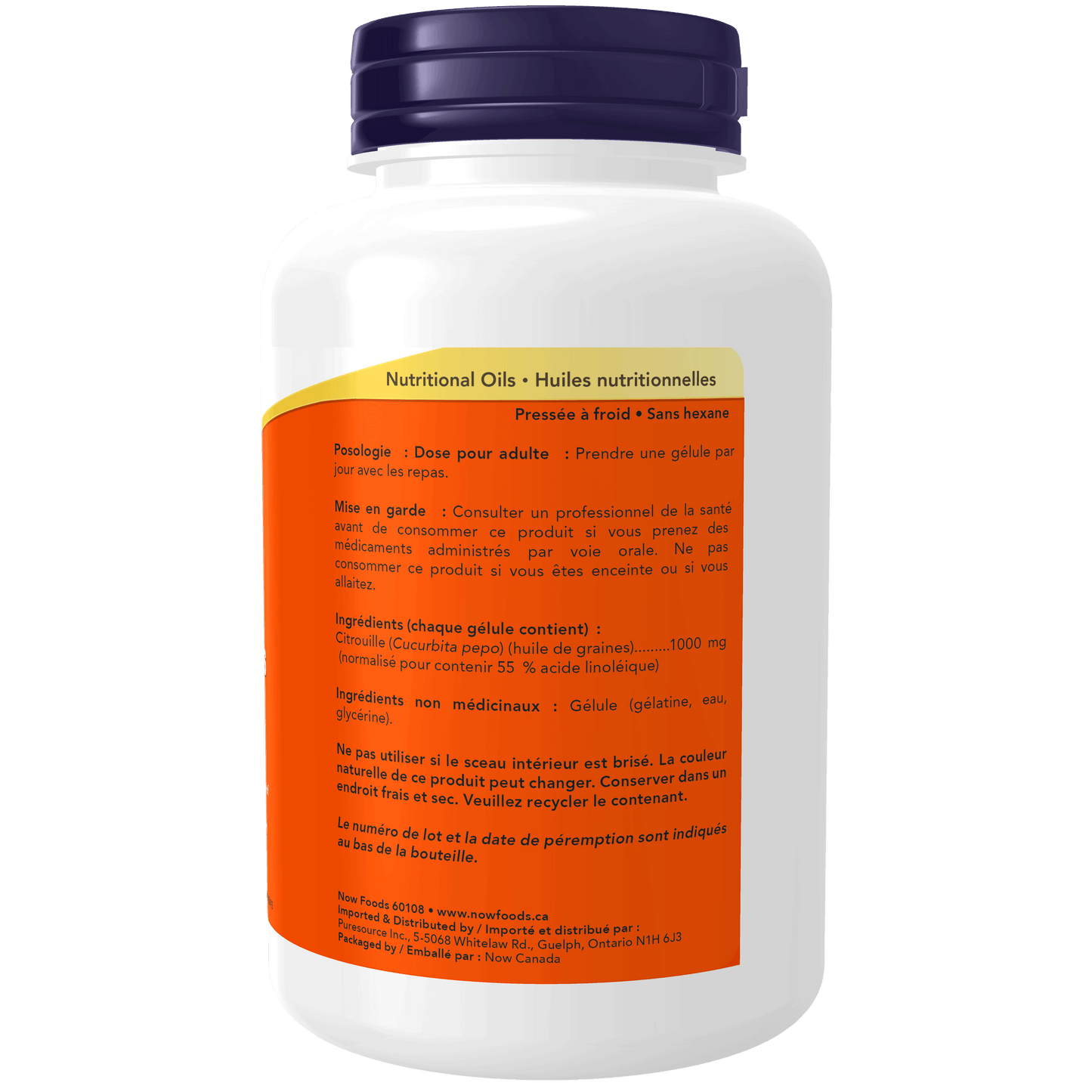 Pumpkin Seed Oil 1,000 mg 100 Softgels  ( S 17 )