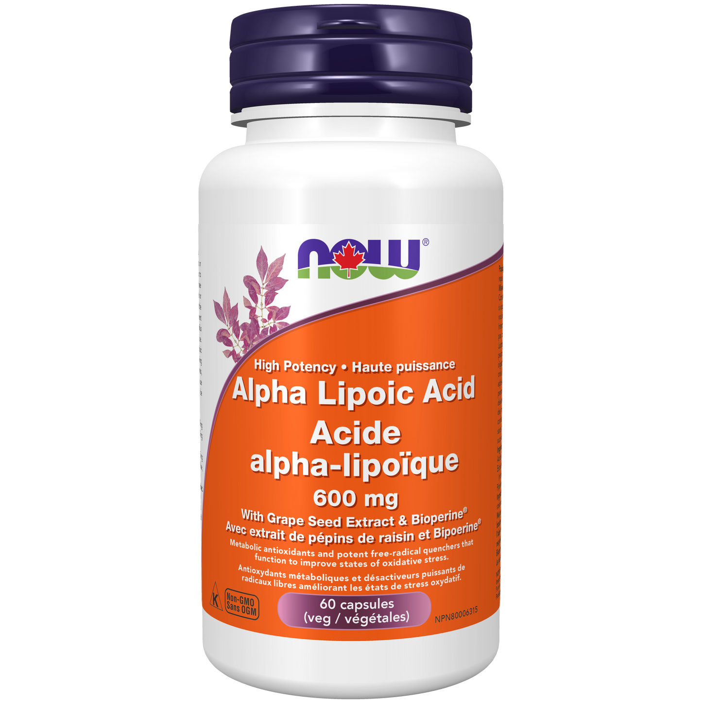 Alpha Lipoic Acid 600 mg & @250 MG Veg Capsules ( S# Alpha Lipoic Acid )