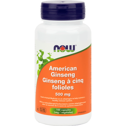 AMERICAN GINSENG 500 MG ( 100 CAPSULES ) ( S 15 )