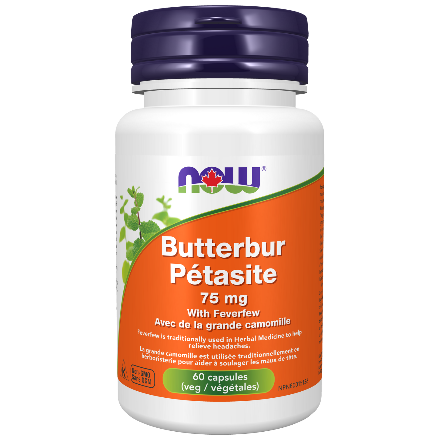 Butterbur Extract 75 mg 60  Veg Capsules ( S29 )