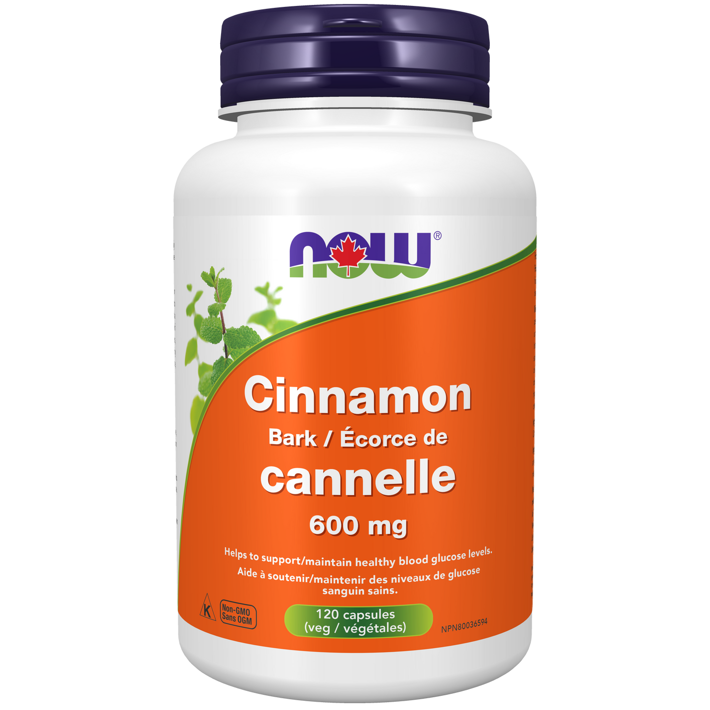 Cinnamon 600 mg 100 Veg Capsules ( S38 )