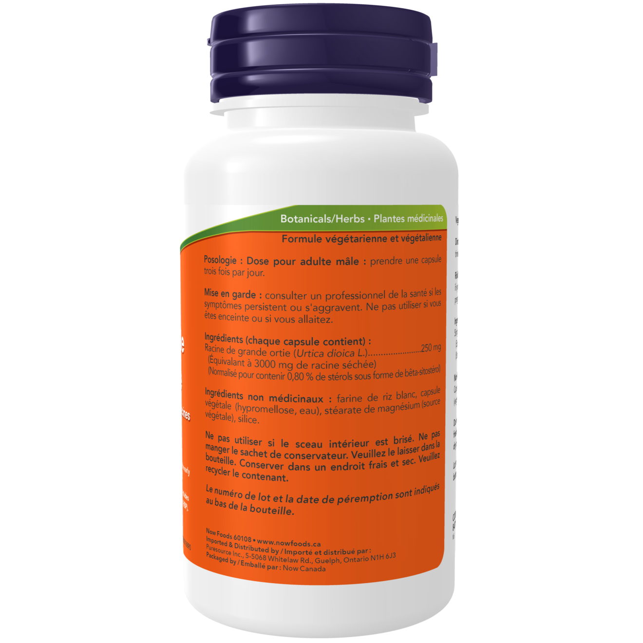 Stinging Nettle Root Extract 250 mg 90 capsules ( S29 )