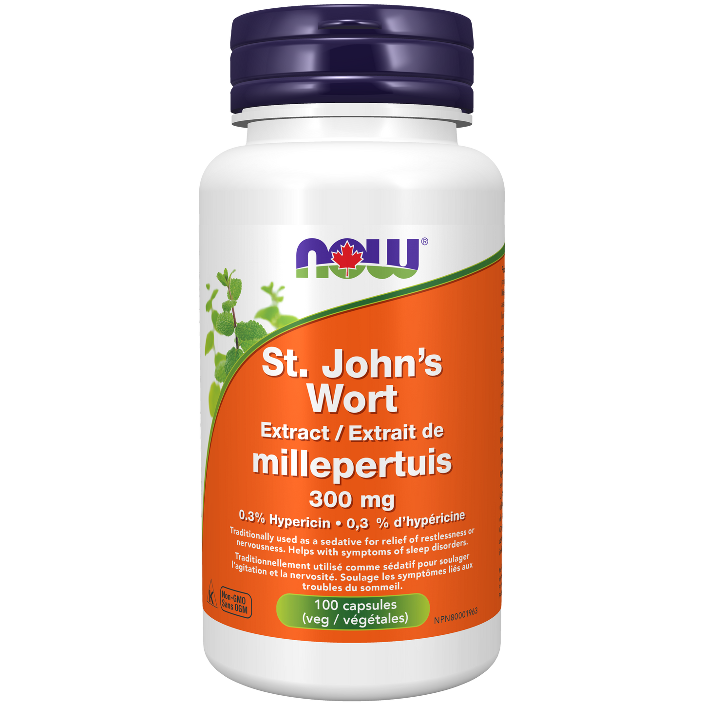 St John’s Wort Extract 300 mg 100 capsules (S29)