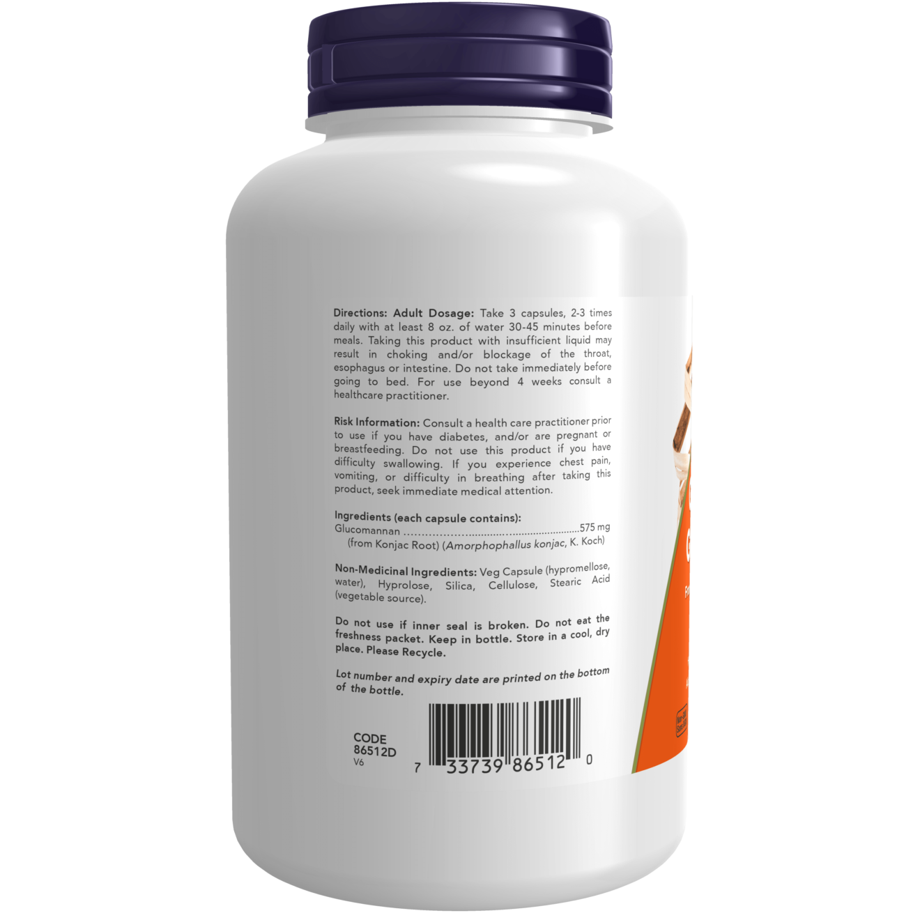 Glucomannan 575 mg 180 Capsules (S29)