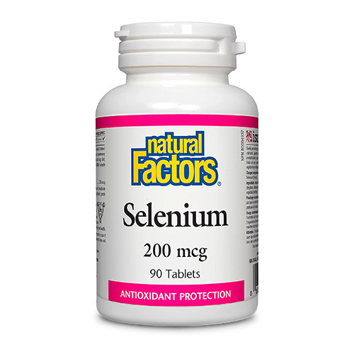 Natural Factors Selenium 200 mcg 90 Tablets