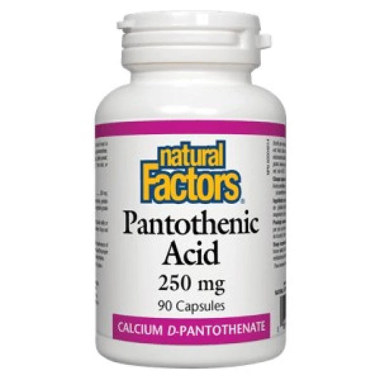 Natural Factors Pantothenic Acid 250 mg 90 capsules ( S 18 )