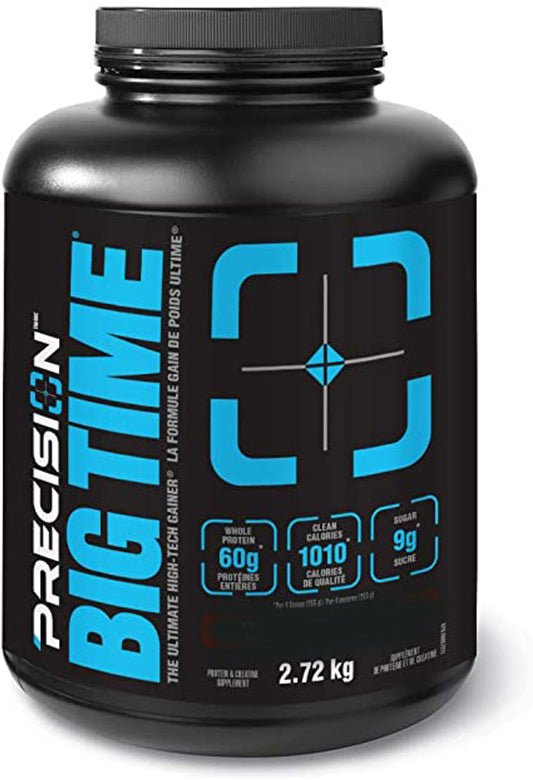 Precision Big Time Weight Gain Protein Vanilla 2.72 Kg