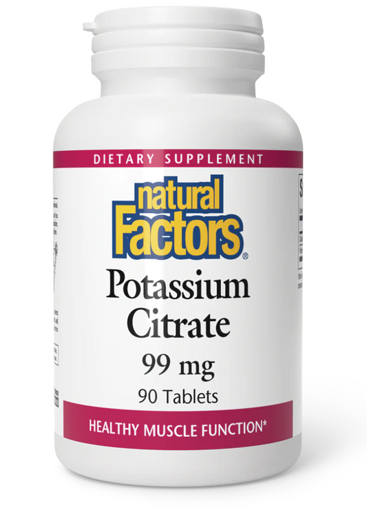 Natural Factors - Potassium Citrate ( Biotin, Potassium )