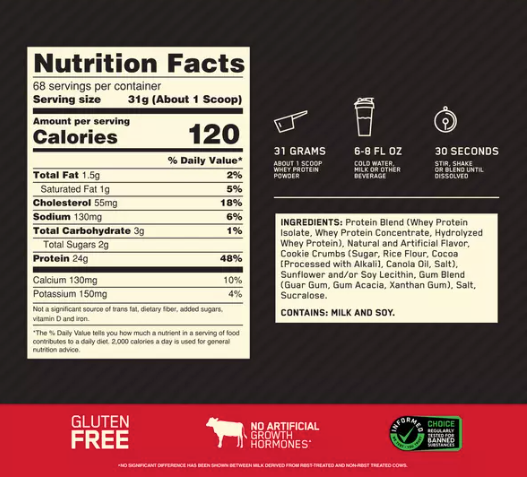 Optimum Nutrition GOLD STANDARD 100% WHEY™