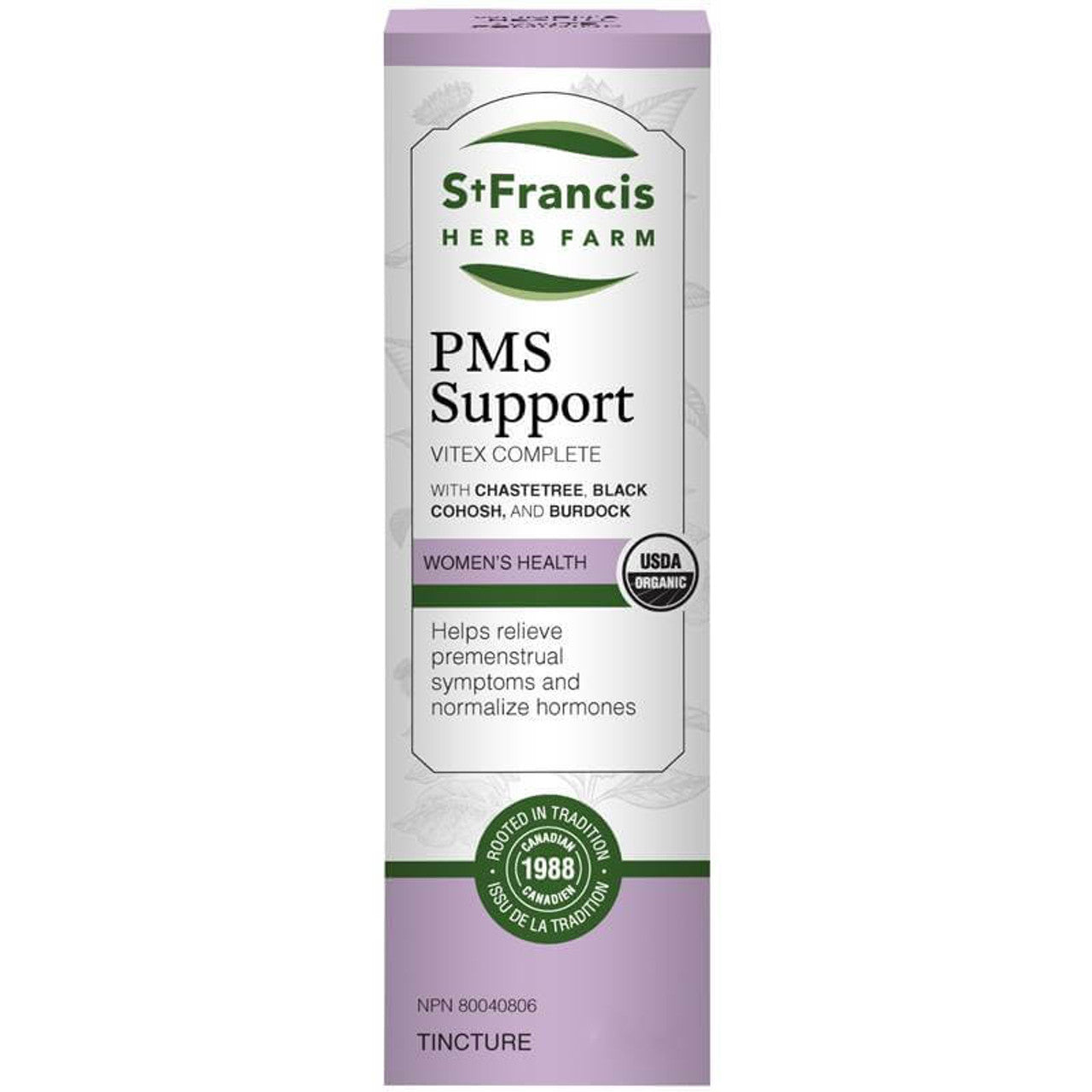 St. Francis Herb Farm St. Francis Herb Farm PMS Support Vitex Complete Tincture 50mL (S# Women's Health ) )