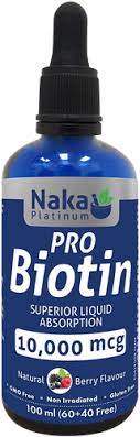NAKA PRO BIOTIN 10,000MCG BONUS 100ML ( S# Bition, Potassium )