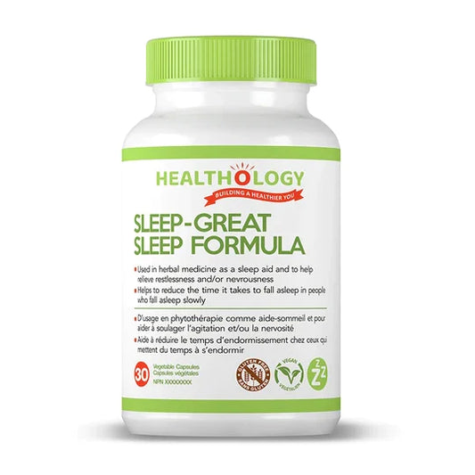 Healthology - Sleep-Great Sleep Formula (60 capsules) (S37)