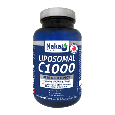 Naka Platinum Liposomal C1000 90 Softgels ( S 08 )