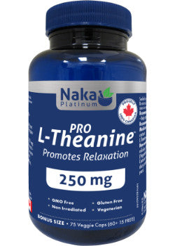 Pro L-Theanine 250mg 75(60+15) Veggie Caps ( S# Amino Acids )