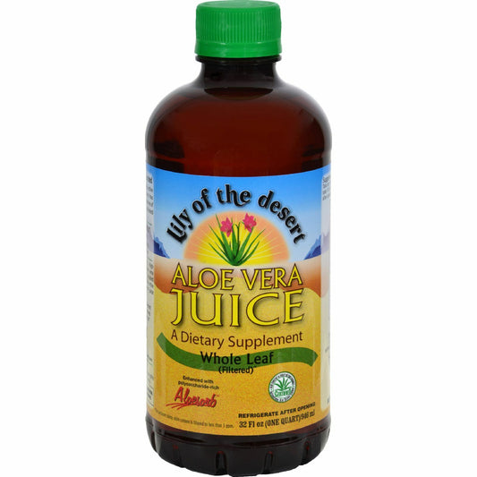 Lily Of The Desert Organic Whole Leaf Aloe Vera Juice (1x32 Oz)