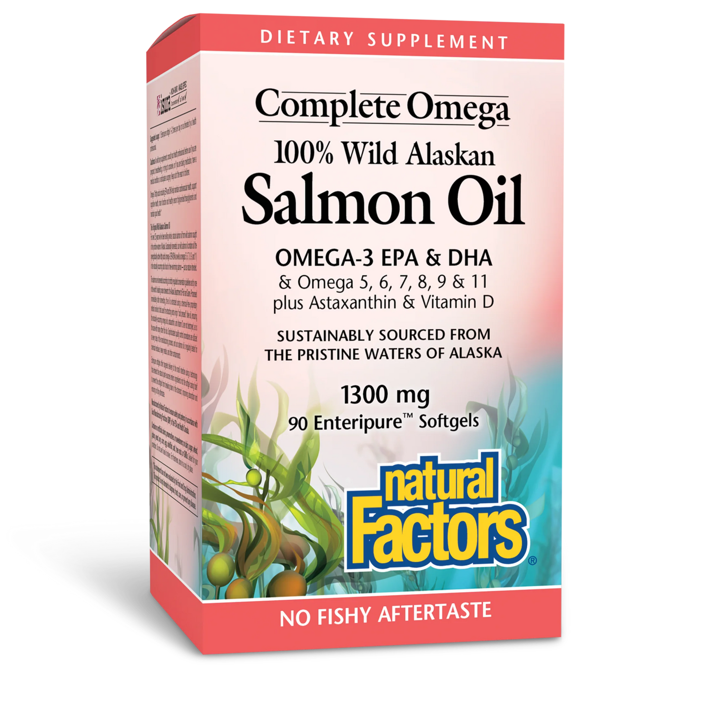 NATURAL FACTORS SALMON OIL '' S# FISH OIL