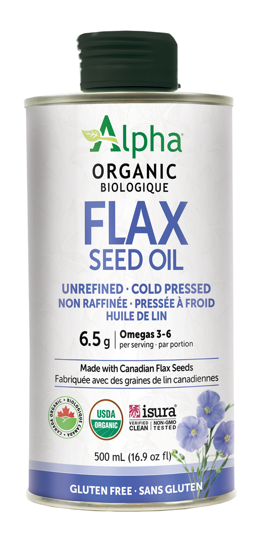 Alpha – Organic Flaxseed Oil, 500ml